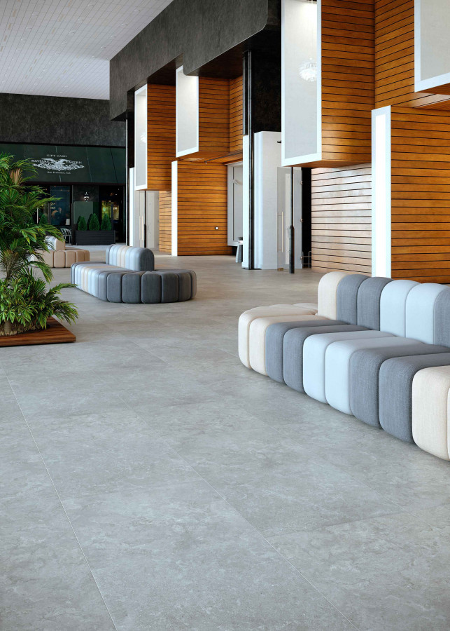 Керамогранит 60x60 9.5мм RC Shell BG матовая Creto Керамогранит 60x60 9.5мм RC Shell BG матовая Creto