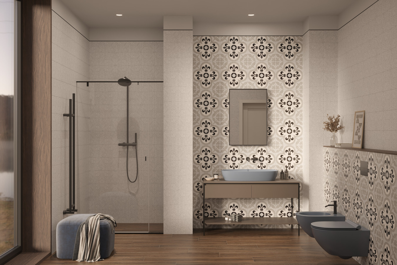 Керамогранит 20x20 8мм Point 12 NEW DB_042 матовая Creto Керамогранит 20x20 8мм Point 12 NEW DB_042 матовая Creto