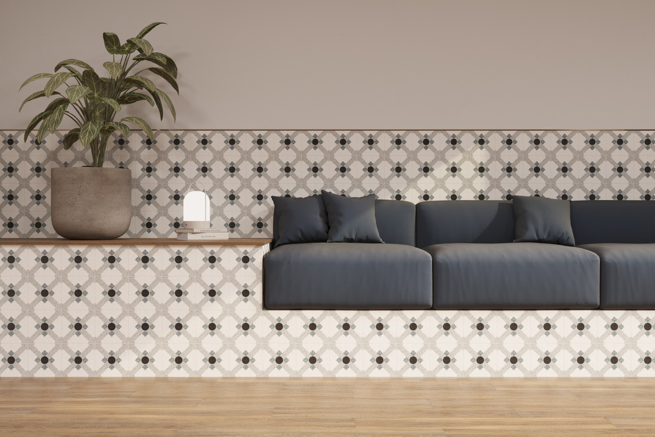 Керамогранит 20x20 8мм Point 4 NEW DB_040 матовая Creto Керамогранит 20x20 8мм Point 4 NEW DB_040 матовая Creto