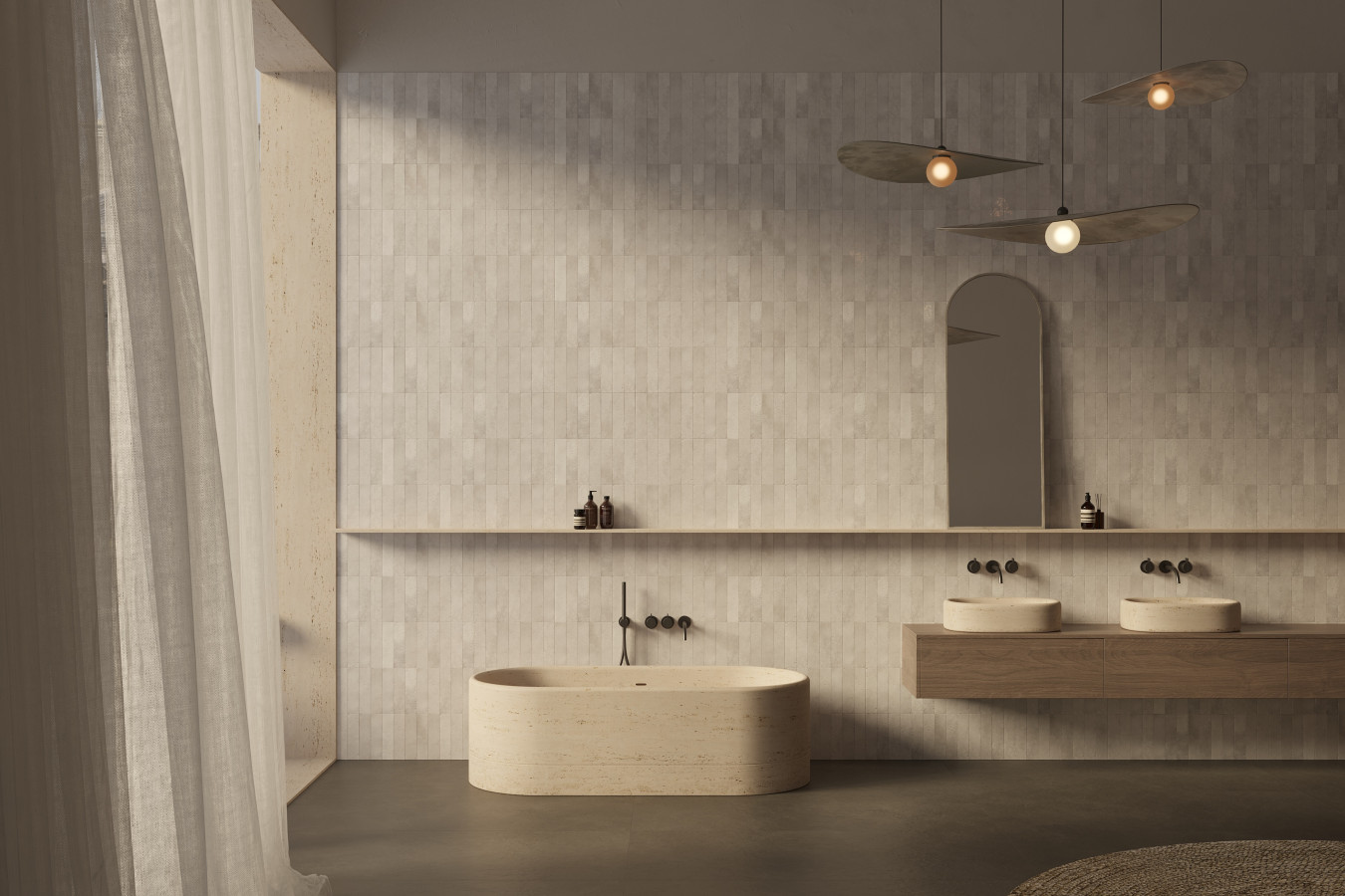 Плитка 24x5 9мм Magic Mint (пал.54,432м2) глянцевая Creto Плитка 24x5 9мм Magic Mint (пал.54,432м2) глянцевая Creto