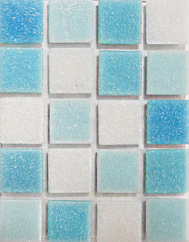 Мозаика Irida 33x33 Breeze Cloud New Стеклянная Cloudnew голубой 4мм Мозаика Irida 33x33 Breeze Cloud New Стеклянная Cloudnew голубой 4мм