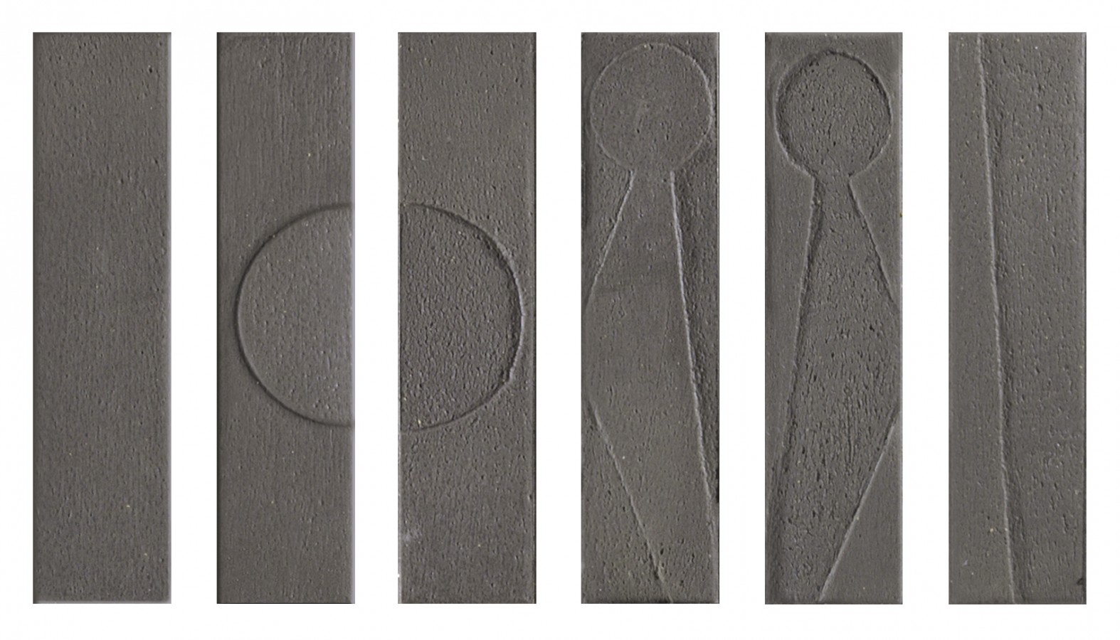 Керамогранит 19x5 Koine Alphabet Lava Settecento Керамогранит 19x5 Koine Alphabet Lava Settecento