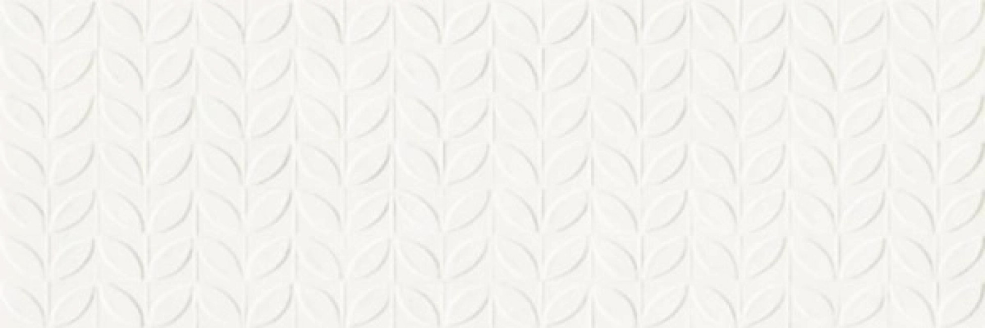 Плитка 90x30 10мм RA6J Vida Struttura Foglia 3D Bianco Rett матовая Ragno Плитка 90x30 10мм RA6J Vida Struttura Foglia 3D Bianco Rett матовая Ragno