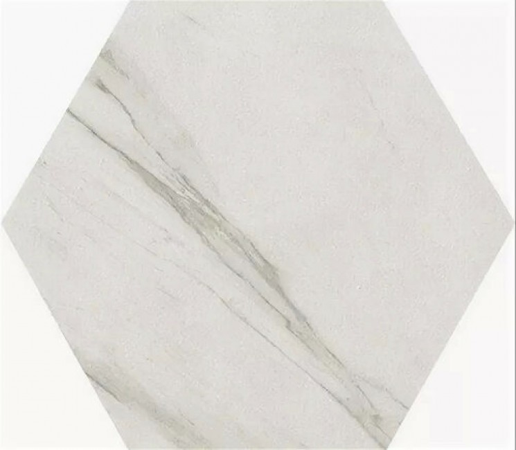 Плитка Fap Ceramiche 25x22 Roma Statuario Esagono Flvd матовая белый мрамор 9мм Плитка Fap Ceramiche 25x22 Roma Statuario Esagono Flvd матовая белый мрамор 9мм