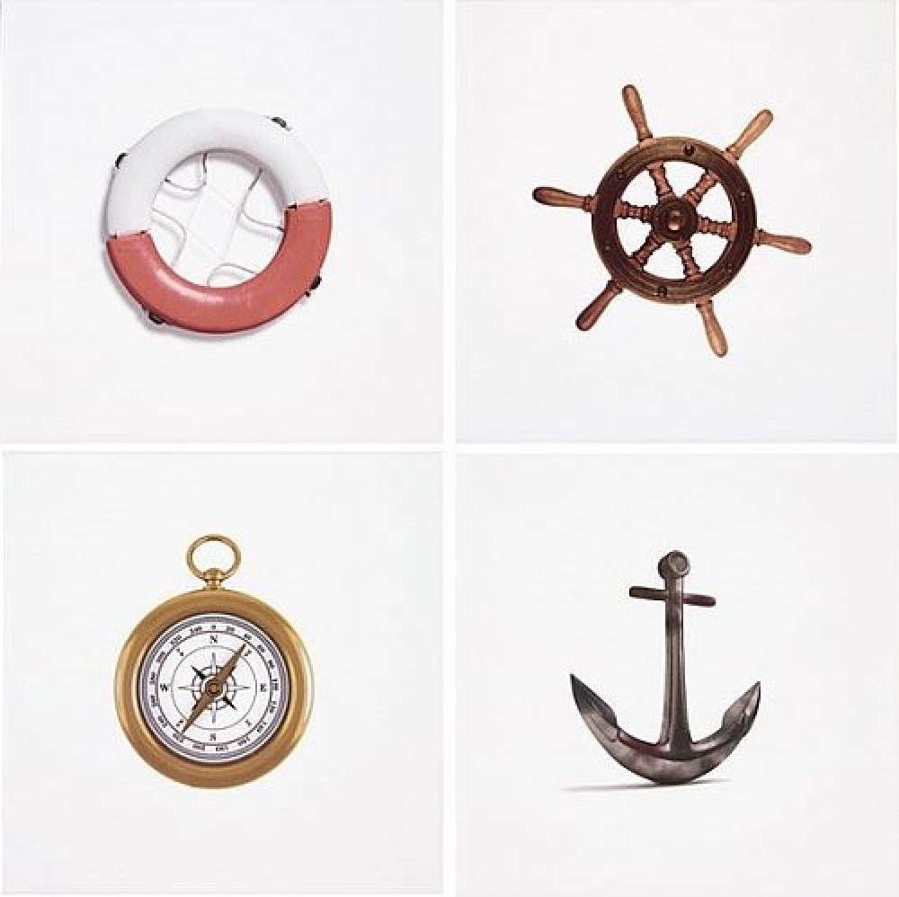 Плитка 20x20 Decor Mix Marine Blanco глянцевая Ape Плитка 20x20 Decor Mix Marine Blanco глянцевая Ape