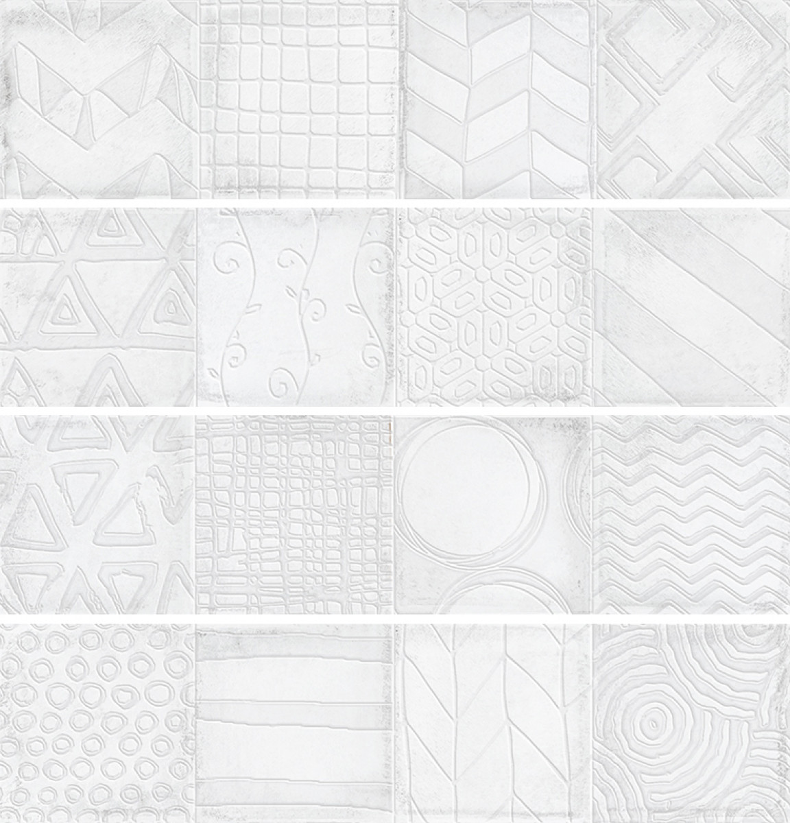 Плитка 30x8 8мм глянцевая Alchimia Decor White настенная Cifre Плитка 30x8 8мм глянцевая Alchimia Decor White настенная Cifre