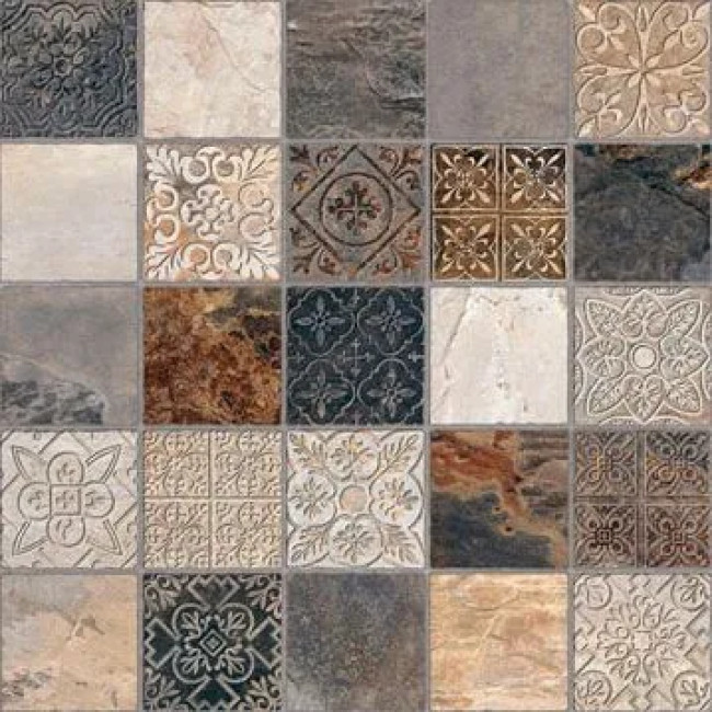 Керамогранит 45x45 8мм Deco Calzada Ardesia Nslip противоскользящая Gayafores Керамогранит 45x45 8мм Deco Calzada Ardesia Nslip противоскользящая Gayafores