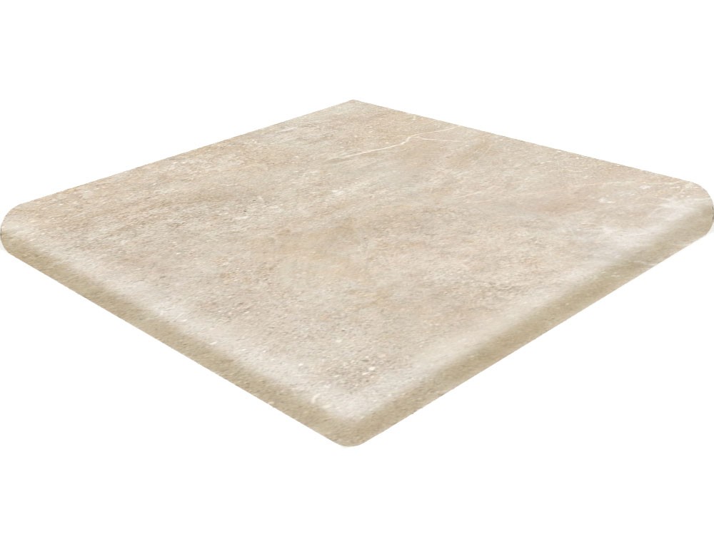 Клинкер 33x33 Esquina Redonda Petra Beige Antideslizan матовая Gres de Aragon Клинкер 33x33 Esquina Redonda Petra Beige Antideslizan матовая Gres de Aragon