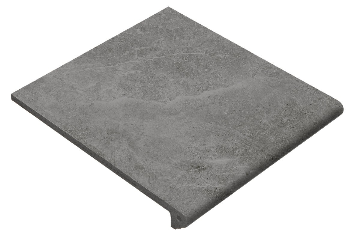 Клинкер 33x30 Peldaño Redondo 30 Petra Antracita Ant. матовая Gres de Aragon Клинкер 33x30 Peldaño Redondo 30 Petra Antracita Ant. матовая Gres de Aragon