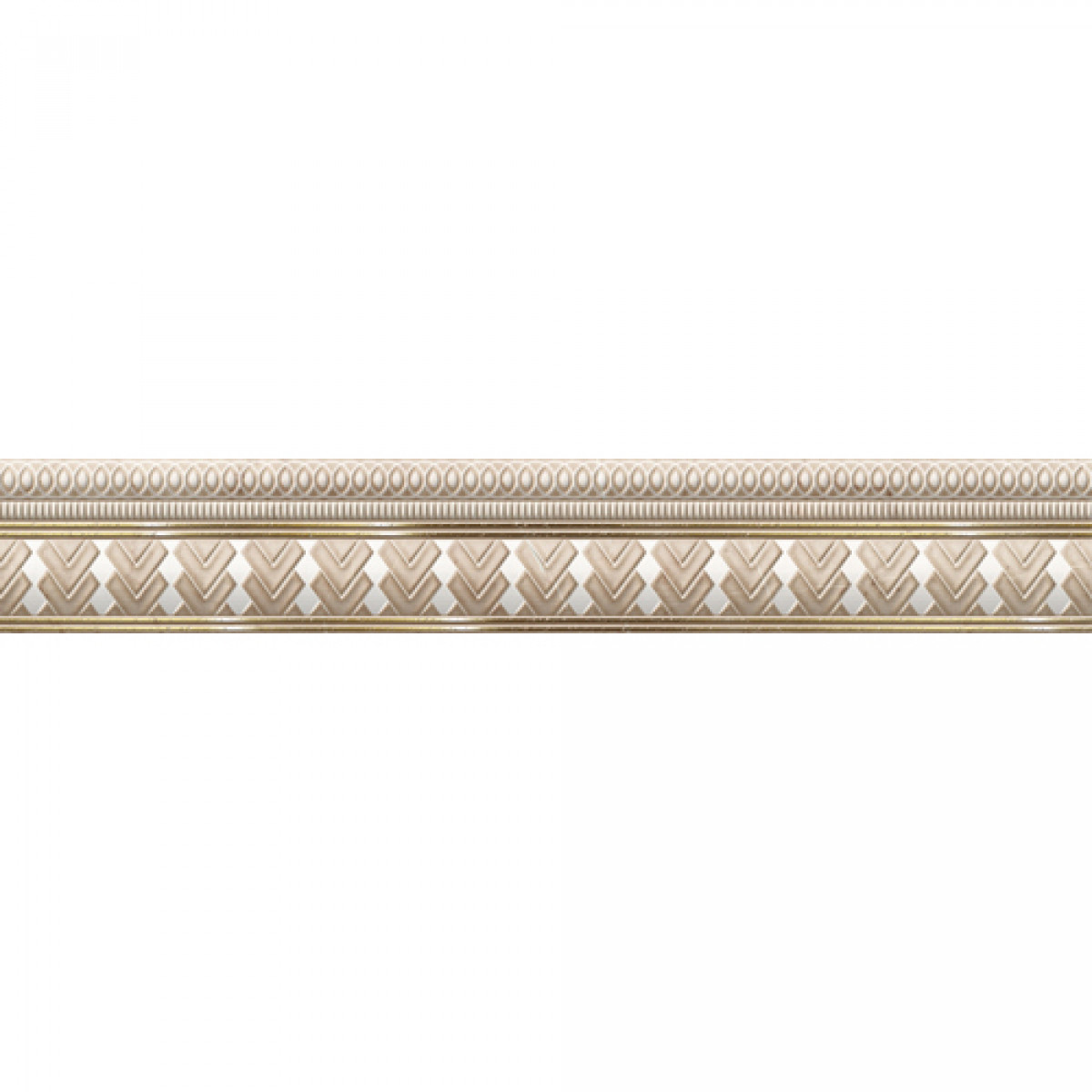 Керамическая плитка Kerlife 25x4 Mold. Alessia crema Керамическая плитка Kerlife 25x4 Mold. Alessia crema