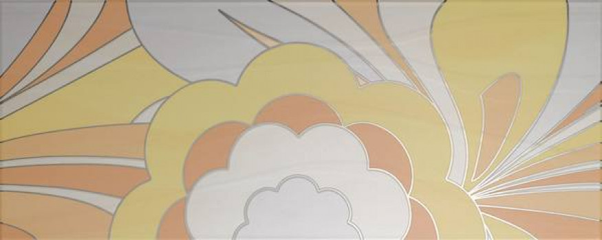 Керамическая плитка Kerlife 50x20 Dec. Cloe yellow Керамическая плитка Kerlife 50x20 Dec. Cloe yellow